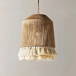 Люстра круглая плетеная с кисточками Small Solar Glow варинант исполнения - 2 | Loft Concept в Липецке