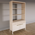 Стеллаж Primo с ящиками Светлый дуб  варинант исполнения - 2 | Loft Concept в Липецке