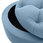 Круглый пуф на ножках Cheryl Pouf Light варинант исполнения - 2 | Loft Concept в Липецке