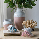 Статуэтка голубой рак с белой раковиной Marine Accessories варинант исполнения - 7 | Loft Concept в Липецке