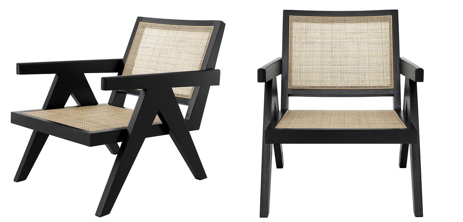 Кресло Eichholtz Chair Aristide black Кресло Eichholtz Chair Aristide black - Loft-Concept в Липецке