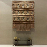 Панно Макраме коричневый цвет  варинант исполнения - 5 | Loft Concept в Липецке