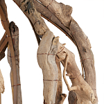 Люстра круглая в виде веток деревьев Natural Driftwood  варинант исполнения - 3 | Loft Concept в Липецке