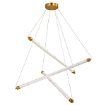 Светодиодная люстра Trumpet Tube Brass  варинант исполнения - 2 | Loft Concept в Липецке