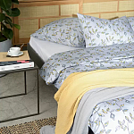 Постельное белье из сатина с рисунком 200х220 см Aurora Allure Sprout варинант исполнения - 4 | Loft Concept в Липецке