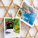 Рамка для фотографий из бамбука Bamboo Decor варинант исполнения - 5 | Loft Concept в Липецке