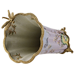 Декоративная ваза из фарфора с бронзовыми вставками Eden Garden варинант исполнения - 2 | Loft Concept в Липецке