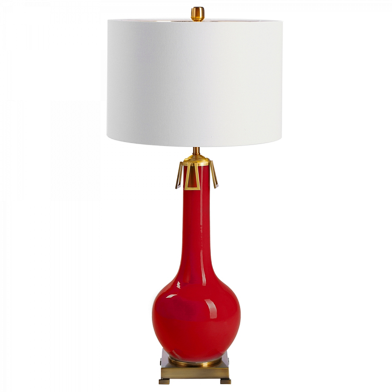 Настольная лампа Colorchoozer Table Lamp Red Красный Настольная лампа Colorchoozer Table Lamp Red Красный в Липецке | Loft Concept
