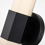 Бра для ванных комнат вертикальное с длинным белым матовым плафоном в форме шестиугольника на круглом основании Hinkley варинант исполнения - 2 | Loft Concept в Липецке