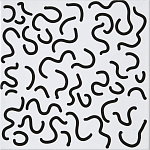 Плитка с узором Червячки варинант исполнения - 2 | Loft Concept в Липецке