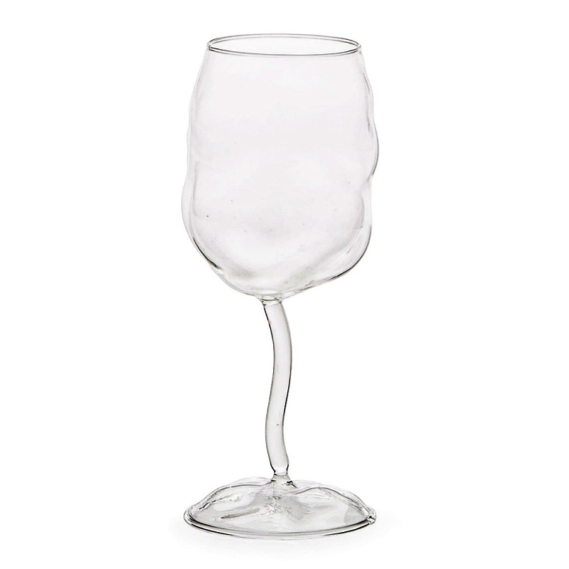 Бокал Seletti Wine Glass h.19.5 Прозрачное Стекло Бокал Seletti Wine Glass h.19.5 Прозрачное Стекло в Липецке | Loft Concept