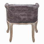 Кресло низкое в стиле прованс Louis French Armchair brown варинант исполнения - 3 | Loft Concept в Липецке