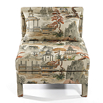 Кресло Lhasa с рисунком шинуазри  варинант исполнения - 3 | Loft Concept в Липецке