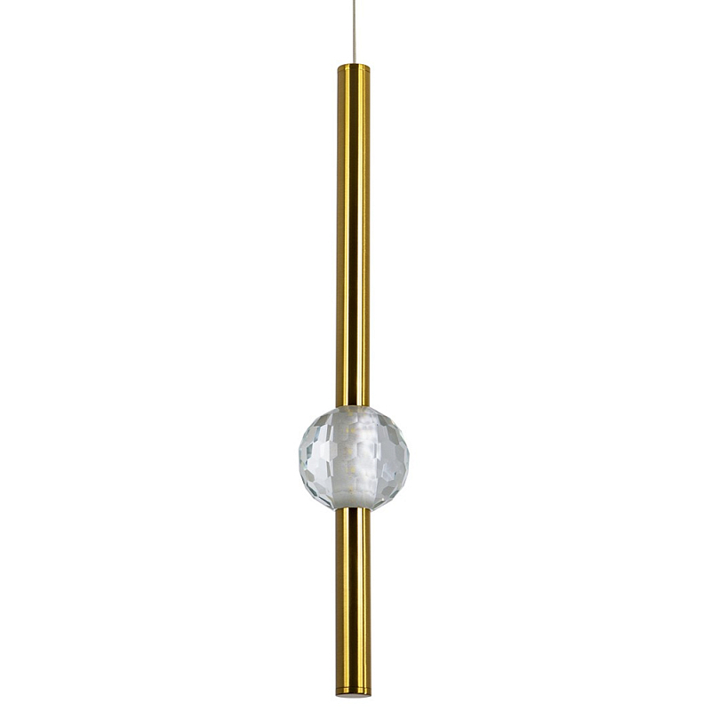 Подвесной светильник Celestin Spheres Brass Hanging Lamp Латунь Прозрачный Подвесной светильник Celestin Spheres Brass Hanging Lamp Латунь Прозрачный в Липецке | Loft Concept