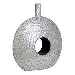 Ваза c инкрустацией Flower Grey варинант исполнения - 2 | Loft Concept в Липецке