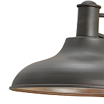 Бра настенное с куполообразным плафоном на регулируемом кронштейне Gray Horizon  варинант исполнения - 1 | Loft Concept в Липецке