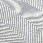 Плед из шерсти мериноса серого цвета 130×180 см Gray Waves варинант исполнения - 3 | Loft Concept в Липецке