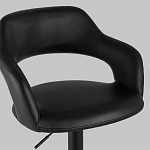 Барный стул черного цвета Strohach варинант исполнения - 7 | Loft Concept в Липецке