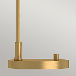 Настольная лампа с конусообразным плафоном и внутренней частью золотого цвета Alora Mood варинант исполнения - 7 | Loft Concept в Липецке