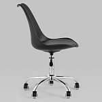 Офисный стул на металлическом основании EGGERY Black варинант исполнения - 2 | Loft Concept в Липецке