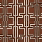 Дизайнерская плитка с узором Лабиринт варинант исполнения - 1 | Loft Concept в Липецке