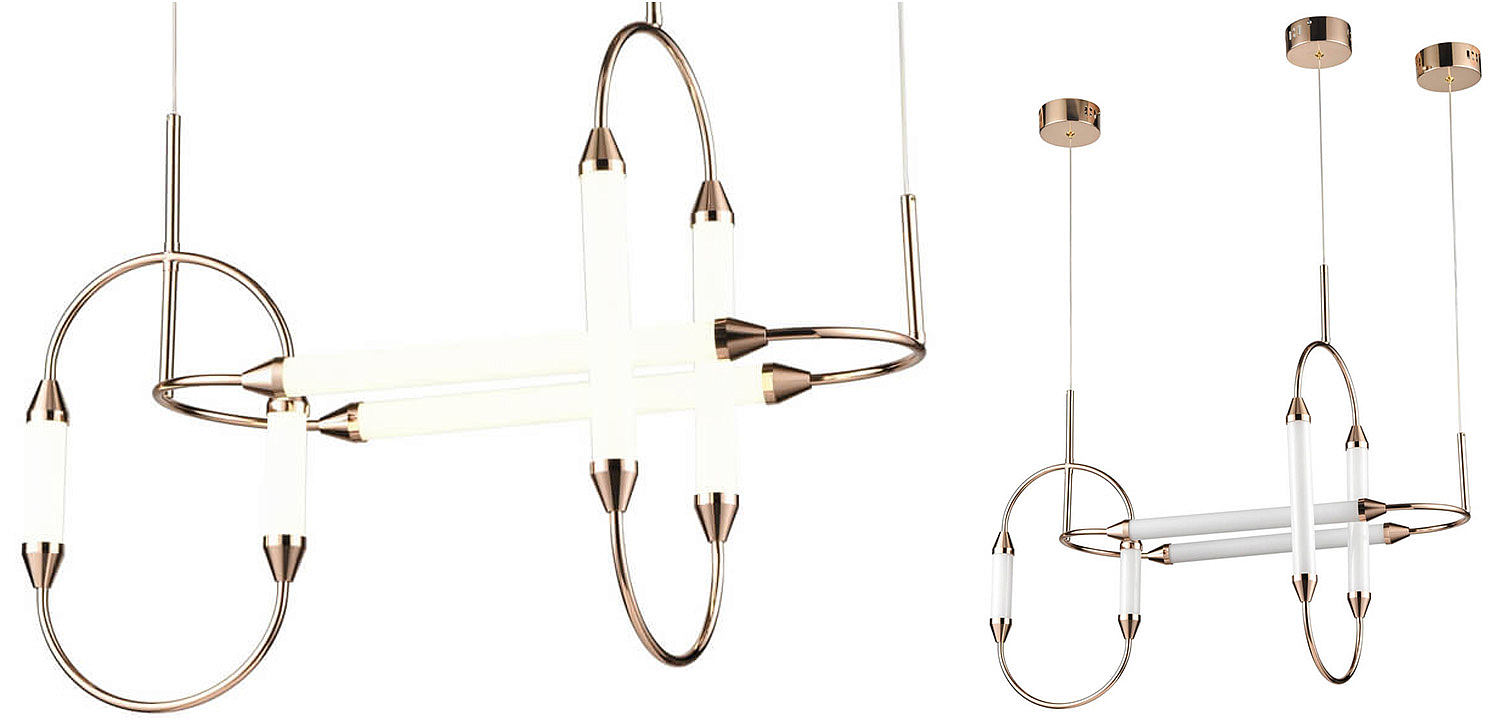 Люстра Giopato & Coombes CIRQUE chandelier Skyline Medium Gold Люстра Giopato & Coombes CIRQUE chandelier Skyline Medium Gold - Loft-Concept в Липецке