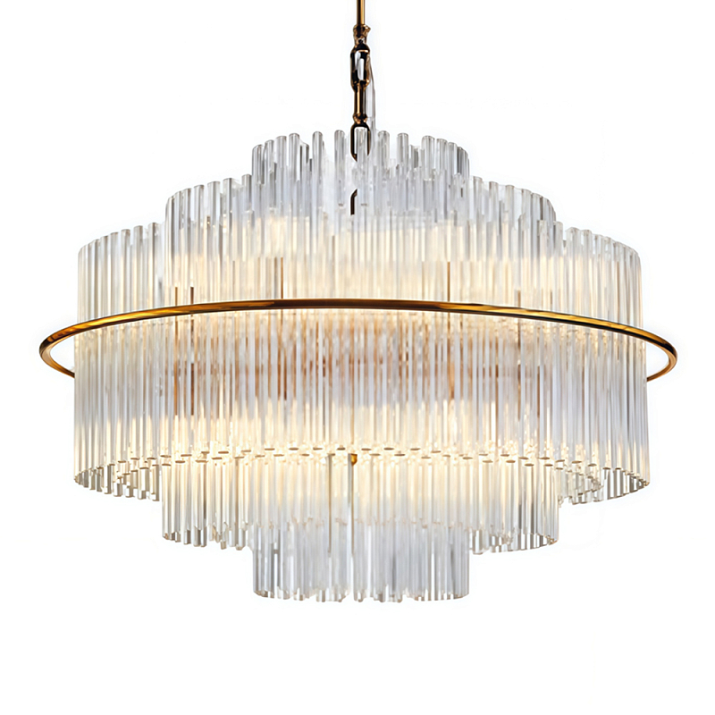 Люстра Nembus Латунь Прозрачный в Липецке | Loft Concept 