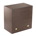 Часы настольные из натурального камня Малахит с декором в виде орла в подарочной коробке Eagle Stone Clock варинант исполнения - 5 | Loft Concept в Липецке