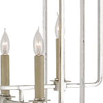 Люстра серебряная из пересекающихся прямоугольных элементов Intersecting Rectangles  варинант исполнения - 1 | Loft Concept в Липецке