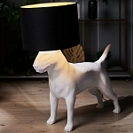 Лампа COLLECTION OF DOGS с абажуром Бультерьер варинант исполнения - 12 | Loft Concept в Липецке