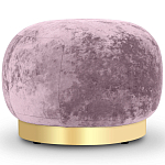 Круглый мягкий пуф Ambrose Soft Velour Pouf варинант исполнения - 2 | Loft Concept в Липецке