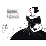 Megan Hess. Te Lttle Blk Dess варинант исполнения - 6 | Loft Concept в Липецке