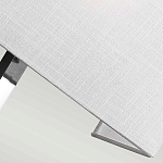 Бра с прямоугольным тканевым абажуром белого цвета Feiss варинант исполнения - 4 | Loft Concept в Липецке