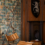 Обои ручная роспись Braganza Standard colourway on dyed paper варинант исполнения - 2 | Loft Concept в Липецке