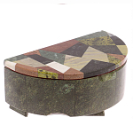 Шкатулка с зеркалом из натуральных камней Stone Casket варинант исполнения - 2 | Loft Concept в Липецке