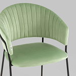 Стул в велюре фисташкового цвета Horizon варинант исполнения - 6 | Loft Concept в Липецке