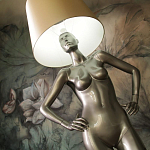 Лампа MANNEQUIN LAMP с абажуром руки на талии варинант исполнения - 9 | Loft Concept в Липецке