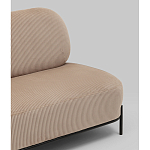 Диван Стоун велюр рельефный бежевый варинант исполнения - 3 | Loft Concept в Липецке