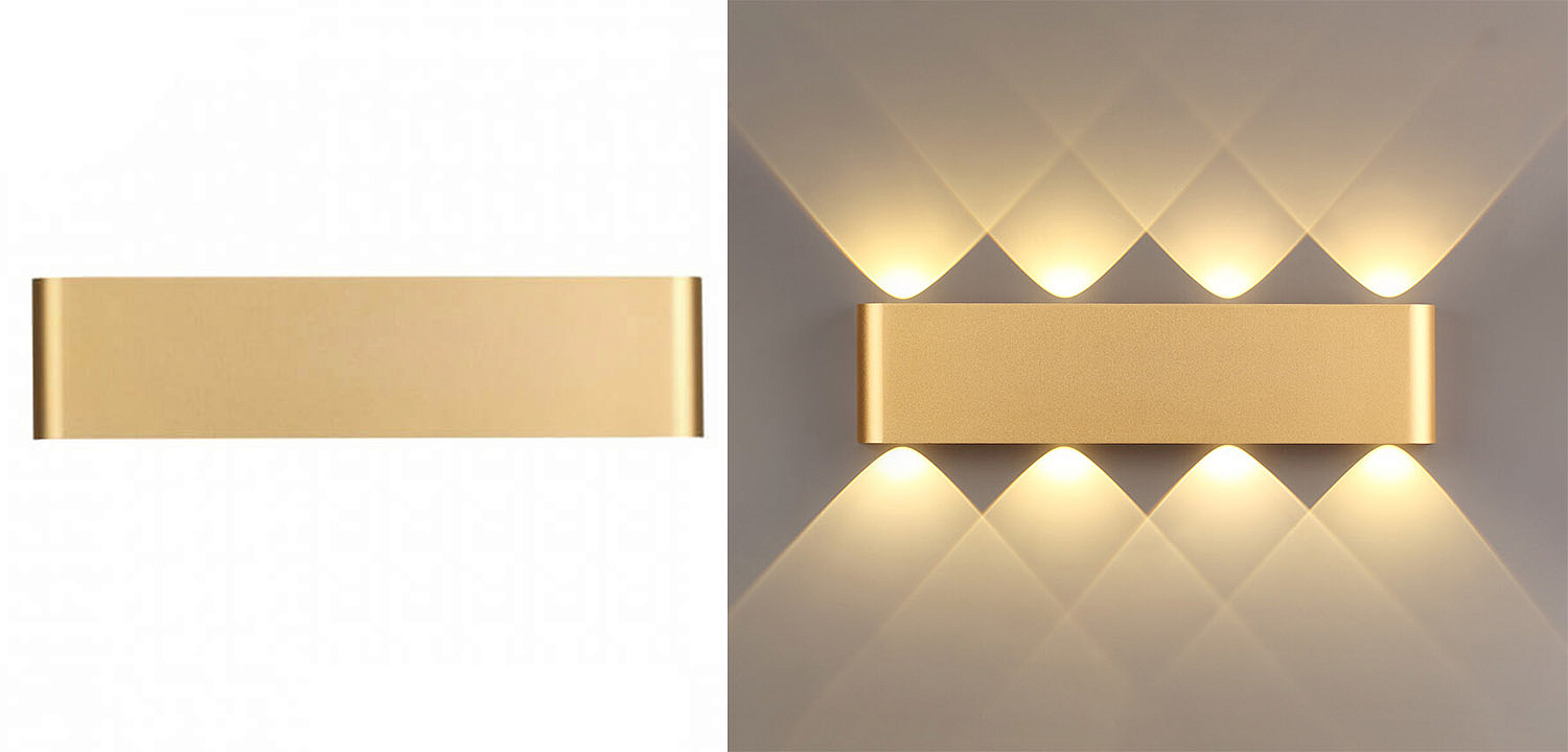 Бра Obverse Gold Rectangle B Wall lamp Бра Obverse Gold Rectangle B Wall lamp - Loft-Concept в Липецке