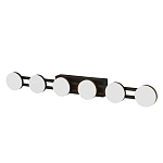 Бра с 6-ю круглыми плафонами на черном основании Maxine Light варинант исполнения - 1 | Loft Concept в Липецке