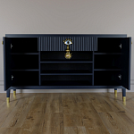 Комод-буфет Elsa Dreams Blue с открытыми полками   варинант исполнения - 3 | Loft Concept в Липецке