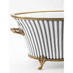 Кашпо Black white stripe варинант исполнения - 4 | Loft Concept в Липецке