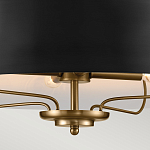 Подвесной светильник с конусовидным металлическим абажуром черного цвета Kichler варинант исполнения - 15 | Loft Concept в Липецке