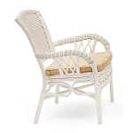 Комплект обеденный из ротанга Eloise white варинант исполнения - 2 | Loft Concept в Липецке