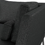 Мебельная ткань Шенилл черный цвет 138 см T4-35 варинант исполнения - 6 | Loft Concept в Липецке