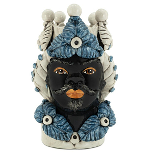 Ваза Vase Moro Man Eve Blue