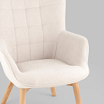 Белое кресло на ножках из массива CORDELIA варинант исполнения - 7 | Loft Concept в Липецке