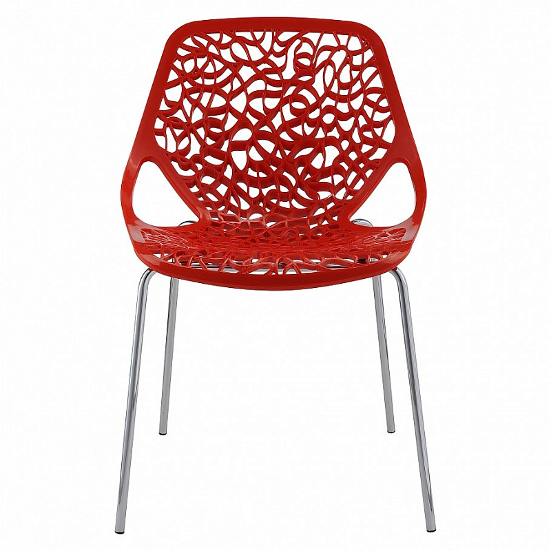 Стул Caprice Черный Красный Белый в Липецке | Loft Concept 