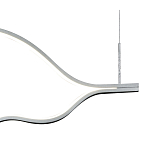 Подвесной светильник волнообразный изогнутый на двух тросах 123 см Spiral Lighting варинант исполнения - 3 | Loft Concept в Липецке