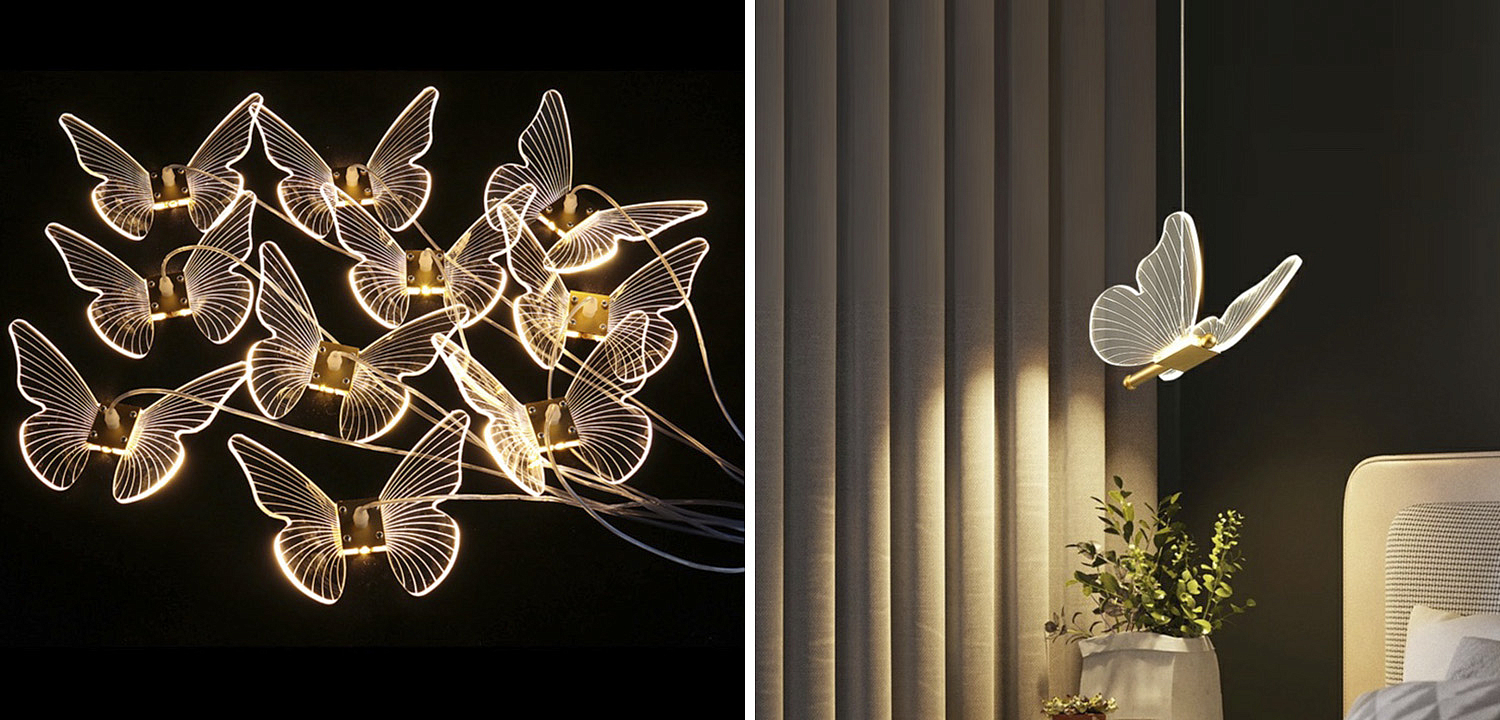 Butterfly Pendant Lamp D Butterfly Pendant Lamp D - Loft-Concept в Липецке
